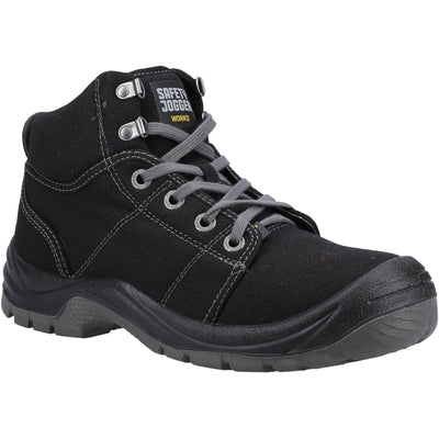 Safety Jogger Desert S1P Boots Black/Dark Grey 1#colour_black-dark-grey