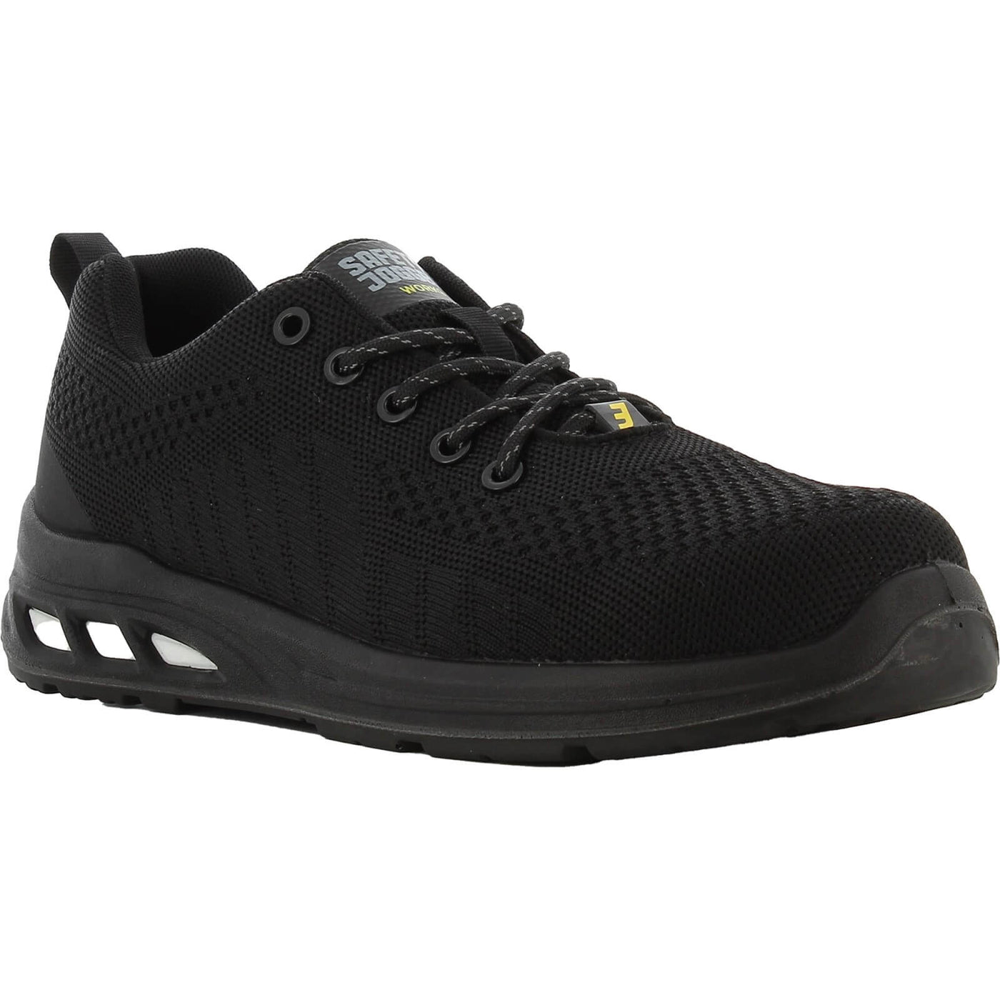Safety Jogger Fitz S1P Safety Trainers Black 1#colour_black