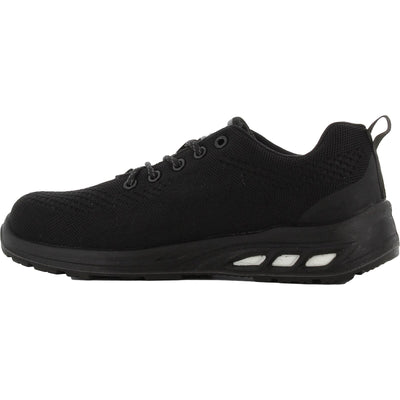 Safety Jogger Fitz S1P Safety Trainers Black 4#colour_black