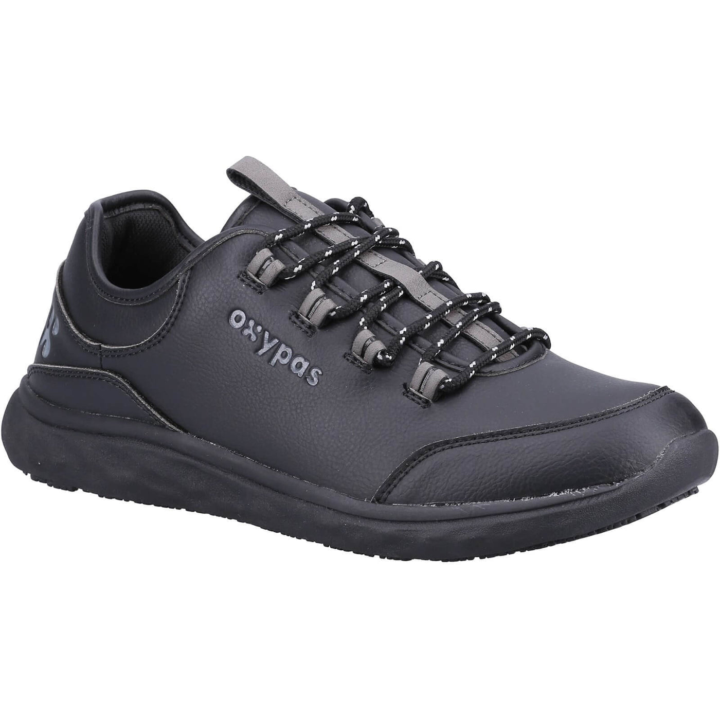 Safety Jogger Patricia O1 SRC ESD Occupational Shoes Black 1#colour_black
