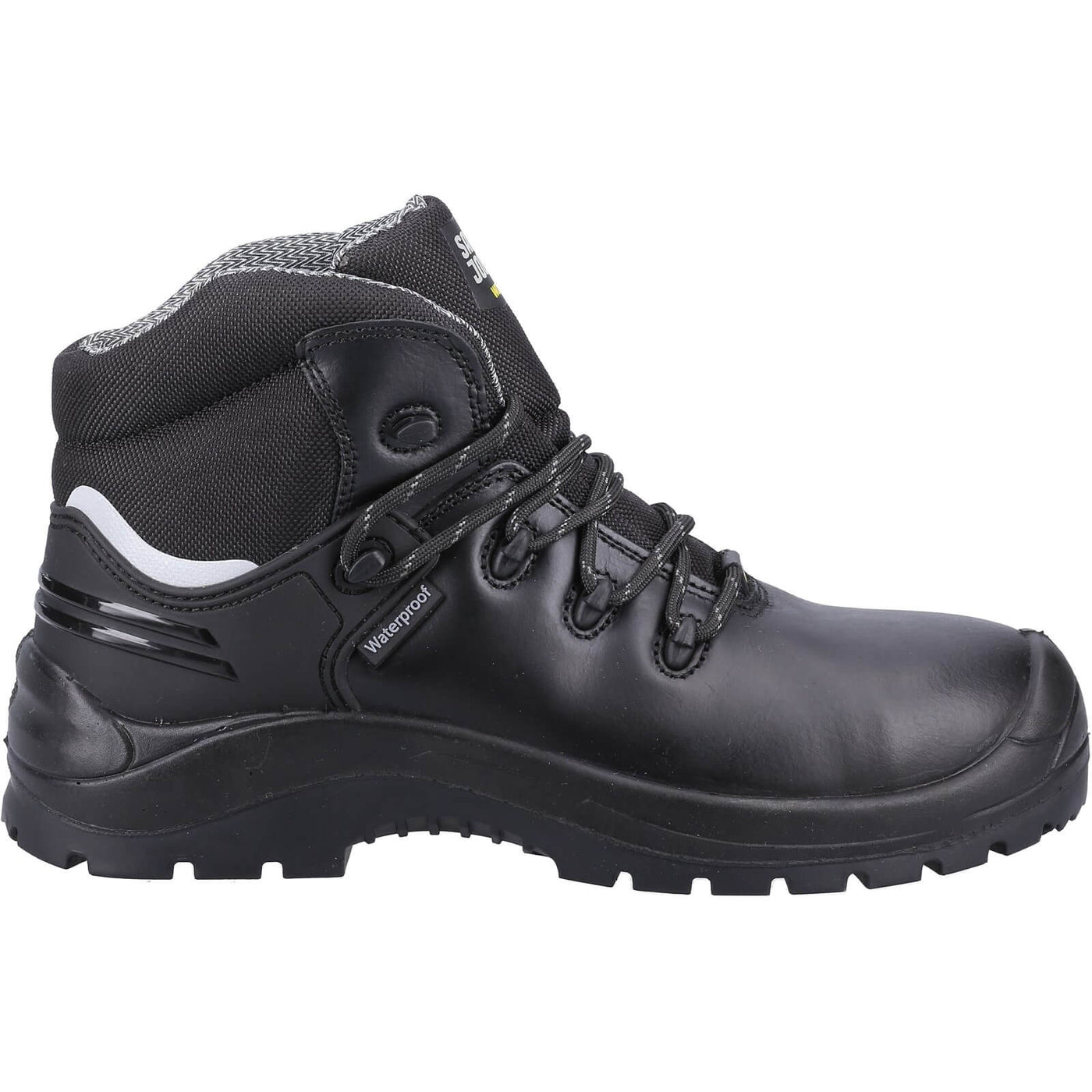 Safety Jogger X430 S3 Waterproof Safety Shoes Black 4#colour_black