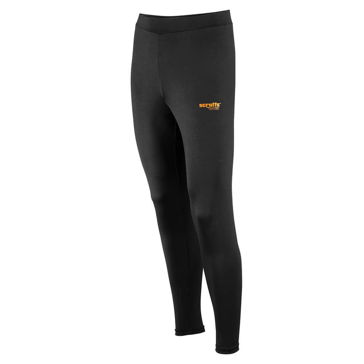Scruffs Pro Base Layer Bottoms Black 1#colour_black
