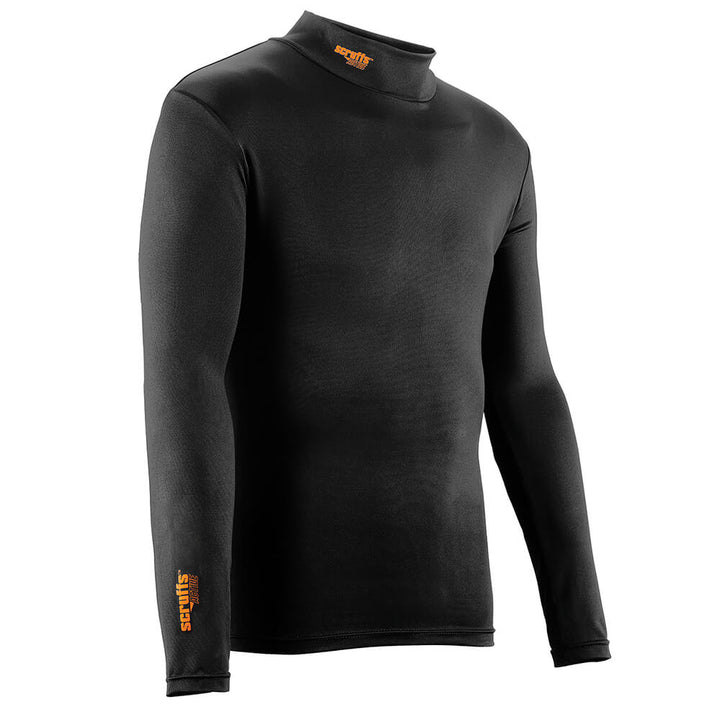 Scruffs Pro Base Layer Top Black 1#colour_black
