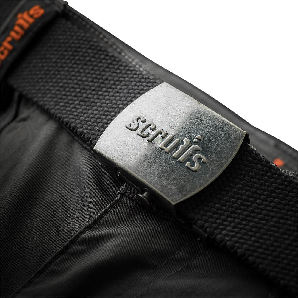Scruffs Pro Flex Holster Pocket Work Trousers Graphite Graphite 3#colour_graphite