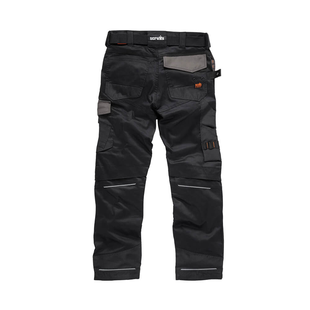 Scruffs Pro Flex Work Trousers Black 2#colour_black