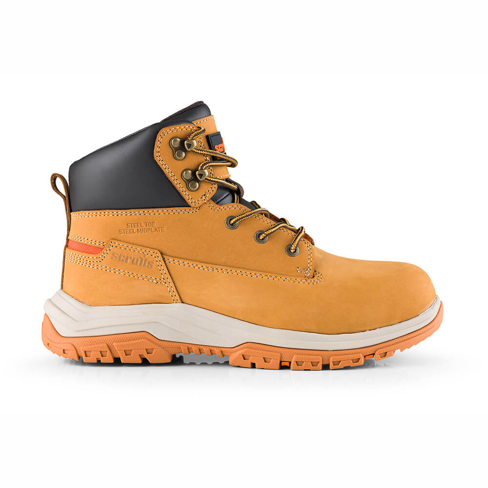 Scruffs Ridge Safety Work Boots Tan Tan 1#colour_tan