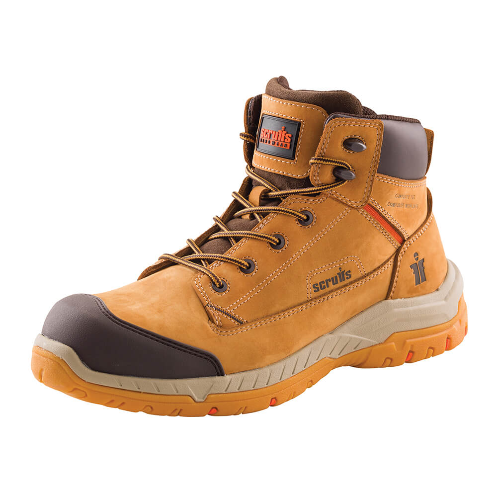 Scruffs Solleret Safety Work Boots Tan Tan 3#colour_tan