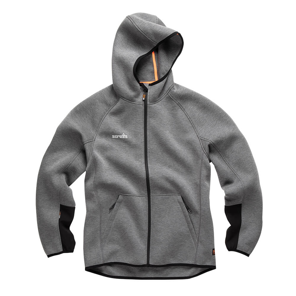 Scruffs Trade Air-Layer Hoodie Charcoal Charcoal 1#colour_charcoal