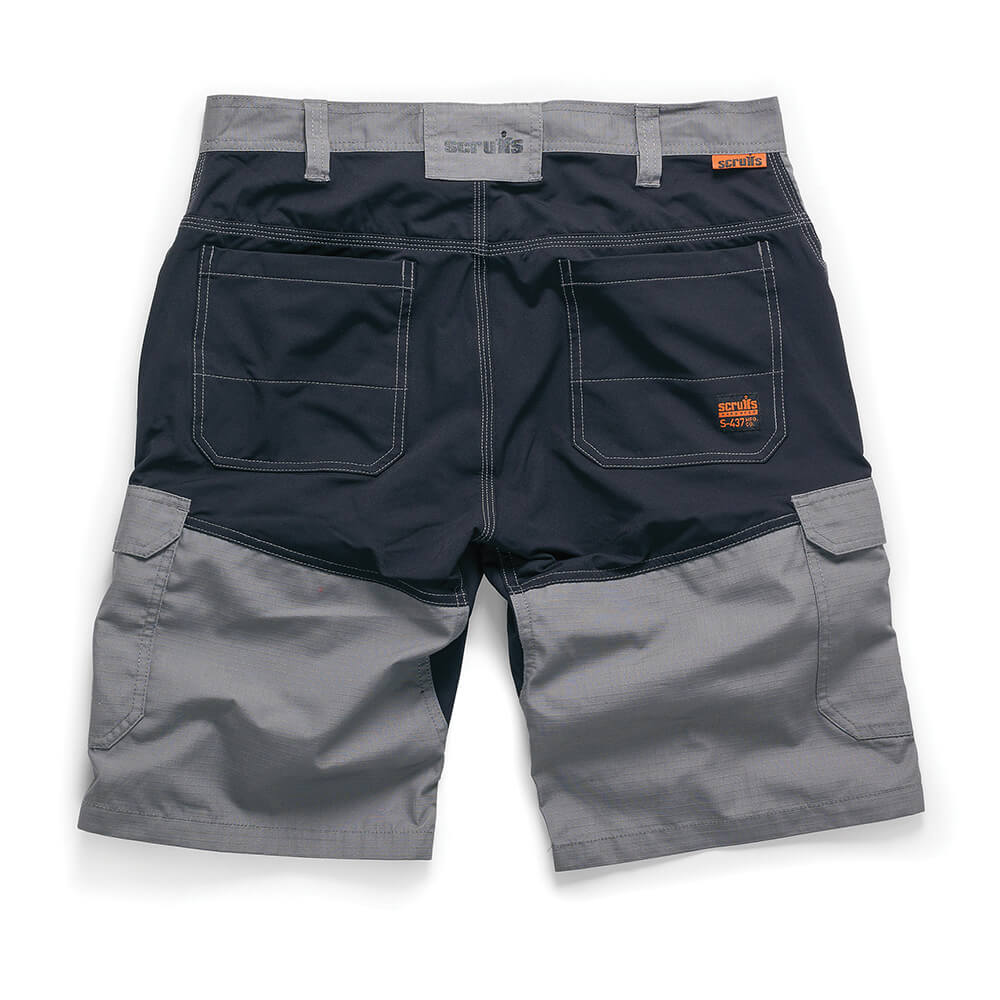 Scruffs Trade Flex Holster Pocket Shorts Graphite 2#colour_graphite