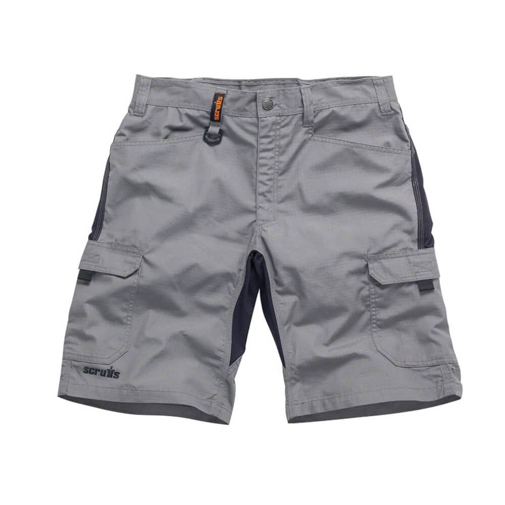 Scruffs Trade Flex Shorts Graphite Graphite 1#colour_graphite