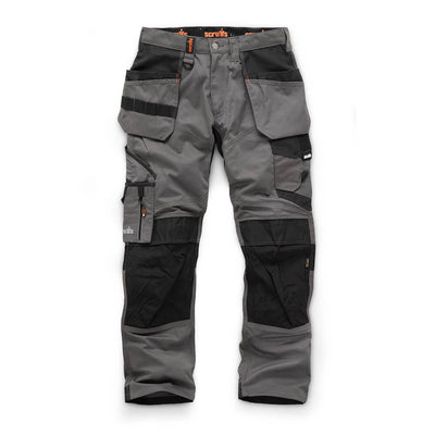 Scruffs Trade Holster Pocket Work Trousers Graphite 1#colour_graphite