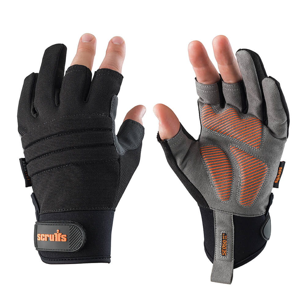 Scruffs Trade Precision Gloves Black Black 1#colour_black