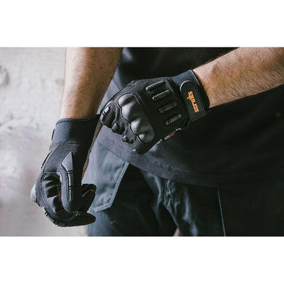 Scruffs Trade Shock Impact Gloves Black Black 2#colour_black