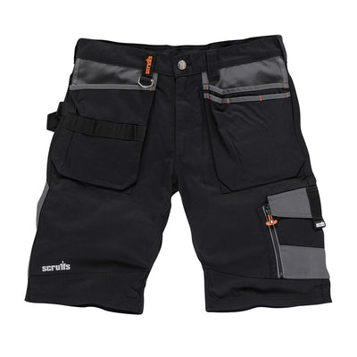 Scruffs Trade Shorts Black 1#colour_black