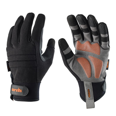 Scruffs Trade Work Gloves Black Black 1#colour_black