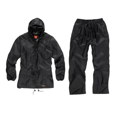Scruffs Waterproof 2-piece Rainsuit Black 1#colour_black