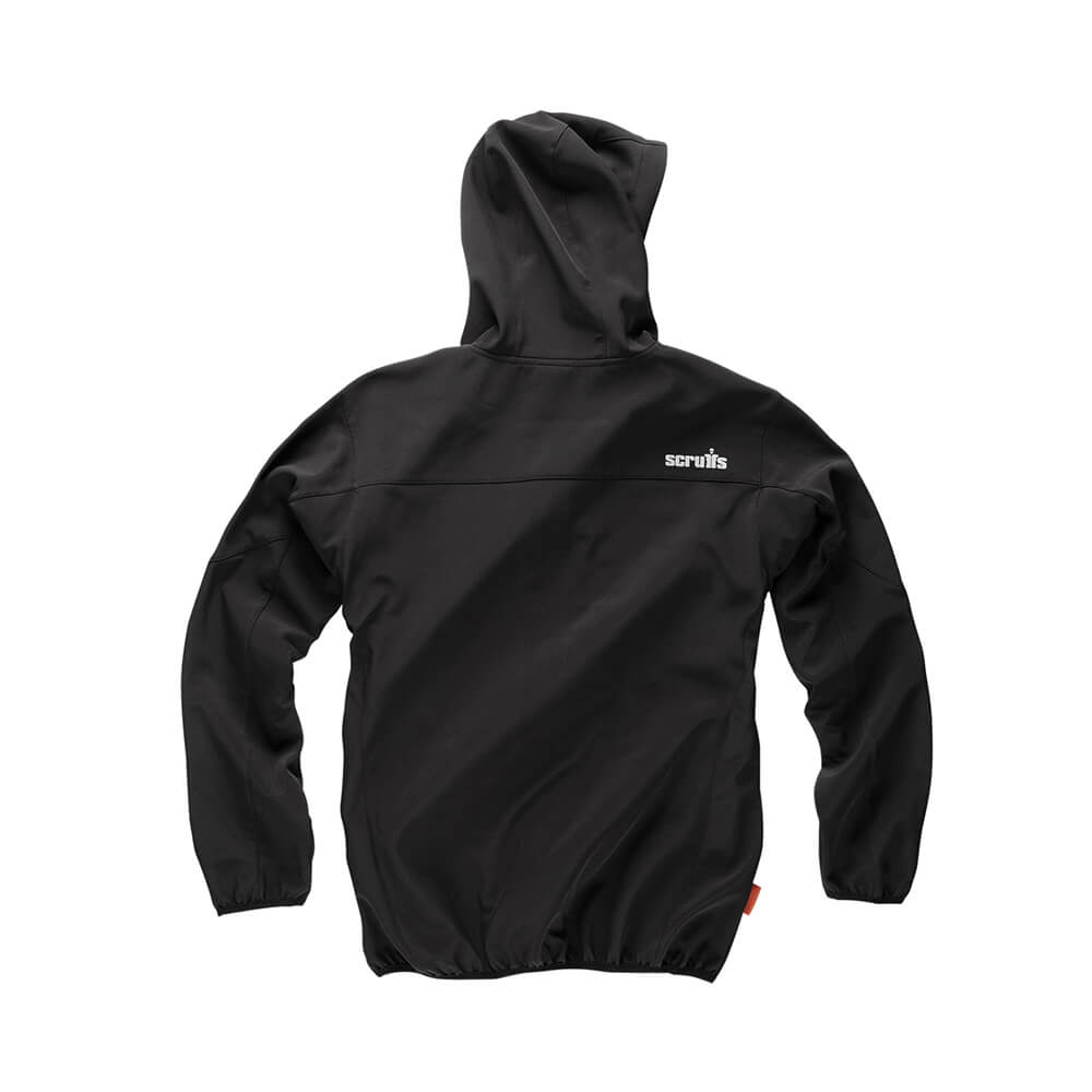 Scruffs Worker Softshell Jacket Black Black 2#colour_black