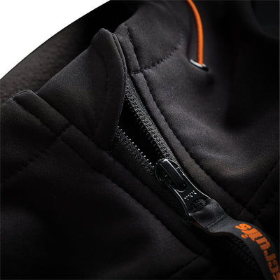 Scruffs Worker Softshell Jacket Black Black 3#colour_black