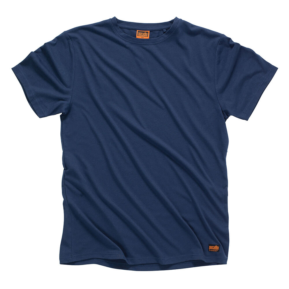 Scruffs Worker T-Shirt Navy 1#colour_navy