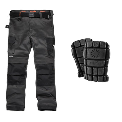 Scruffs Special Offer Pack - Pro Flex Work Trousers + Knee Pads