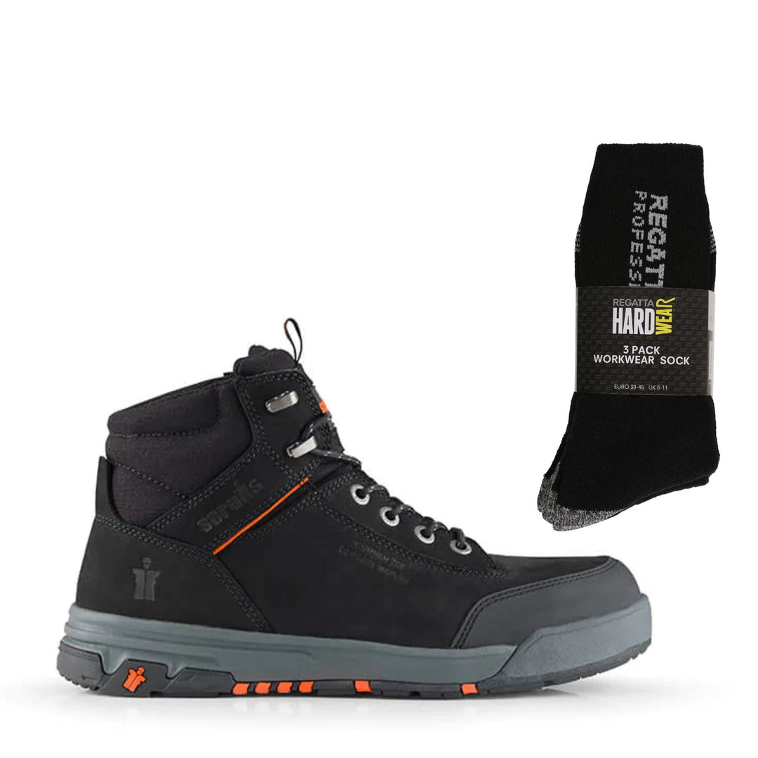 Scruffs Workwear Scruffs Switchback Safety Boots Black Scruffs