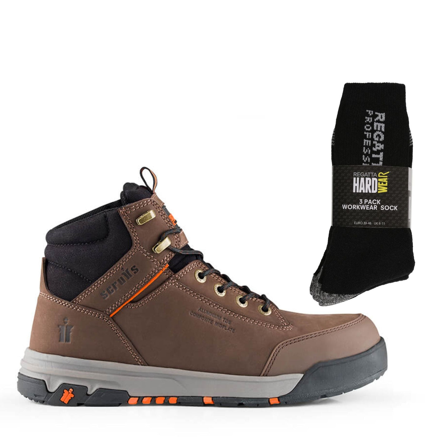 Scruffs Special Offer Pack - Switchback 3 Safety Work Boots + Socks