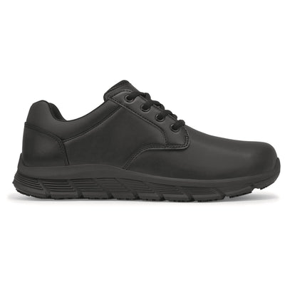 Shoes For Crews Saloon II Womens Slip Resistant Shoes Black 4#colour_black
