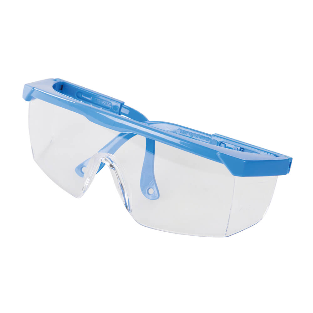 Silverline Adjustable Safety Glasses Impact and Scratch Resistant Clear 1#colour_clear