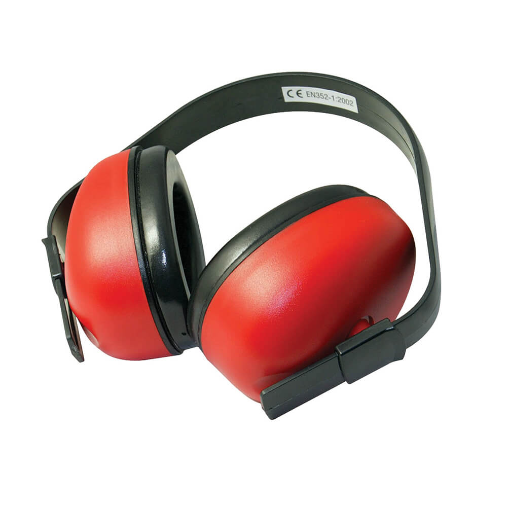 Silverline Comfort Ear Defenders SNR 27dB Orange 1#colour_orange