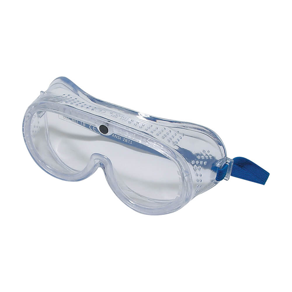 Silverline Direct Ventilated Safety Goggles for Reduced Fogging Clear 1#colour_clear