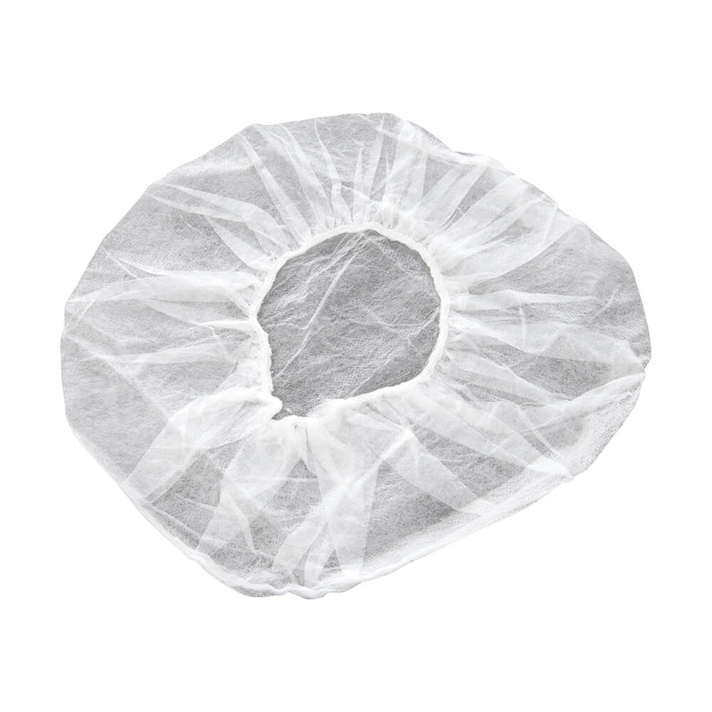 Silverline Disposable Hair Net 100-Pack White 1#colour_white