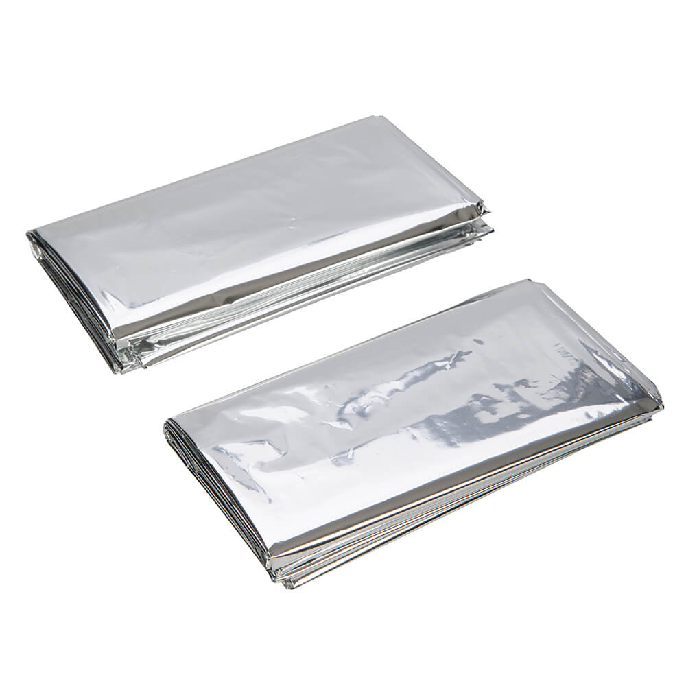 Silverline Emergency Blanket 2-Pack Silver 1#colour_silver