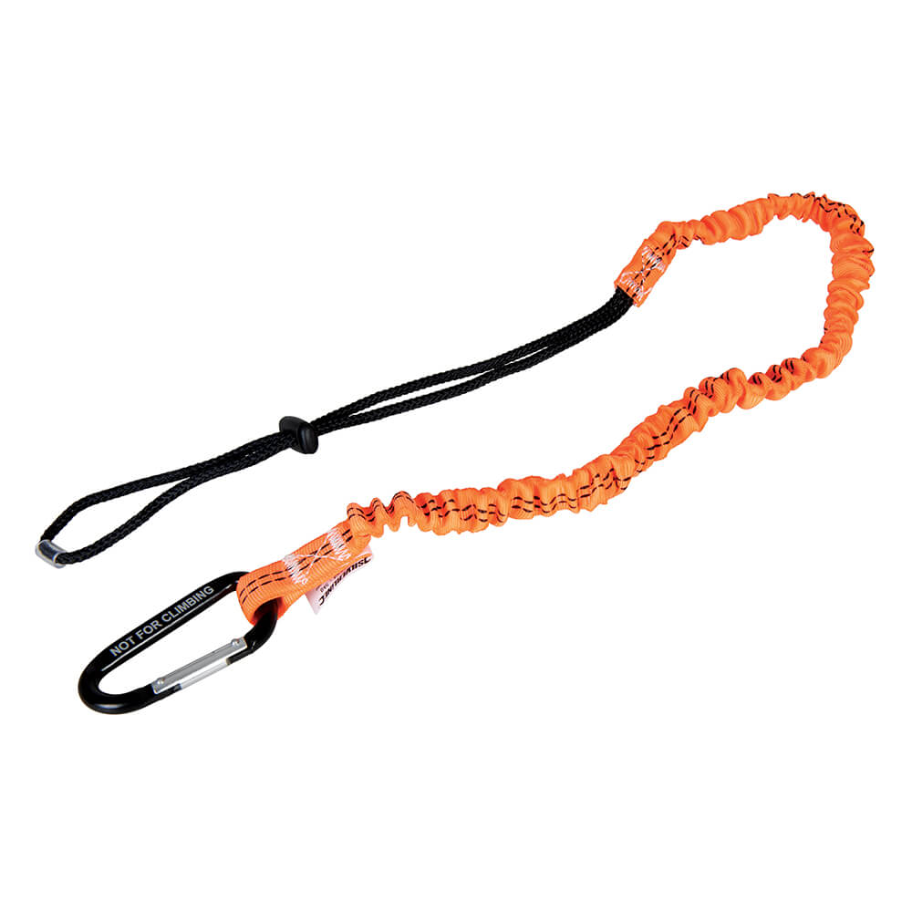 Silverline Tool Lanyard with Karabiner Orange 1#colour_orange