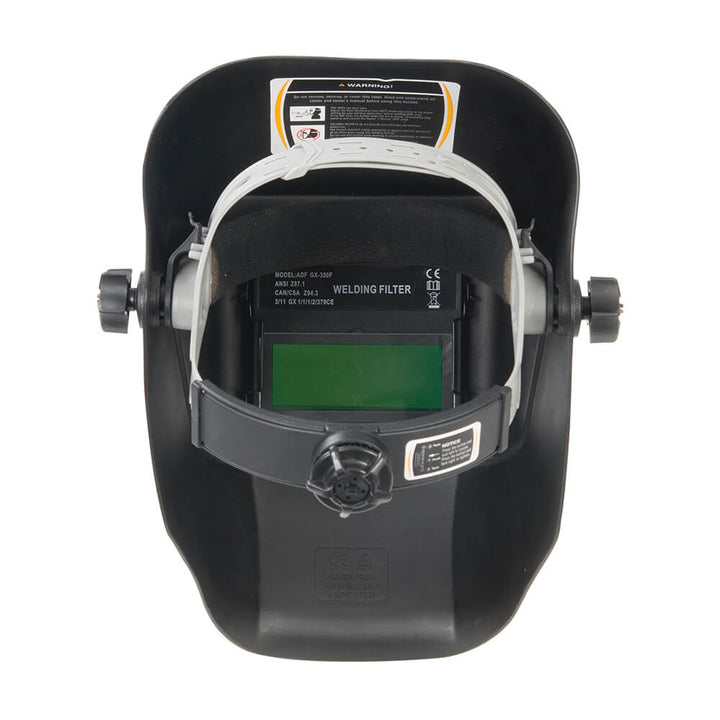 Silverline Welding Helmet Auto Darkening Black 2#colour_black