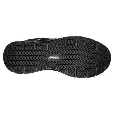 Skechers Bendon Flex Advantage Slip resistant Work Shoes-Black-2