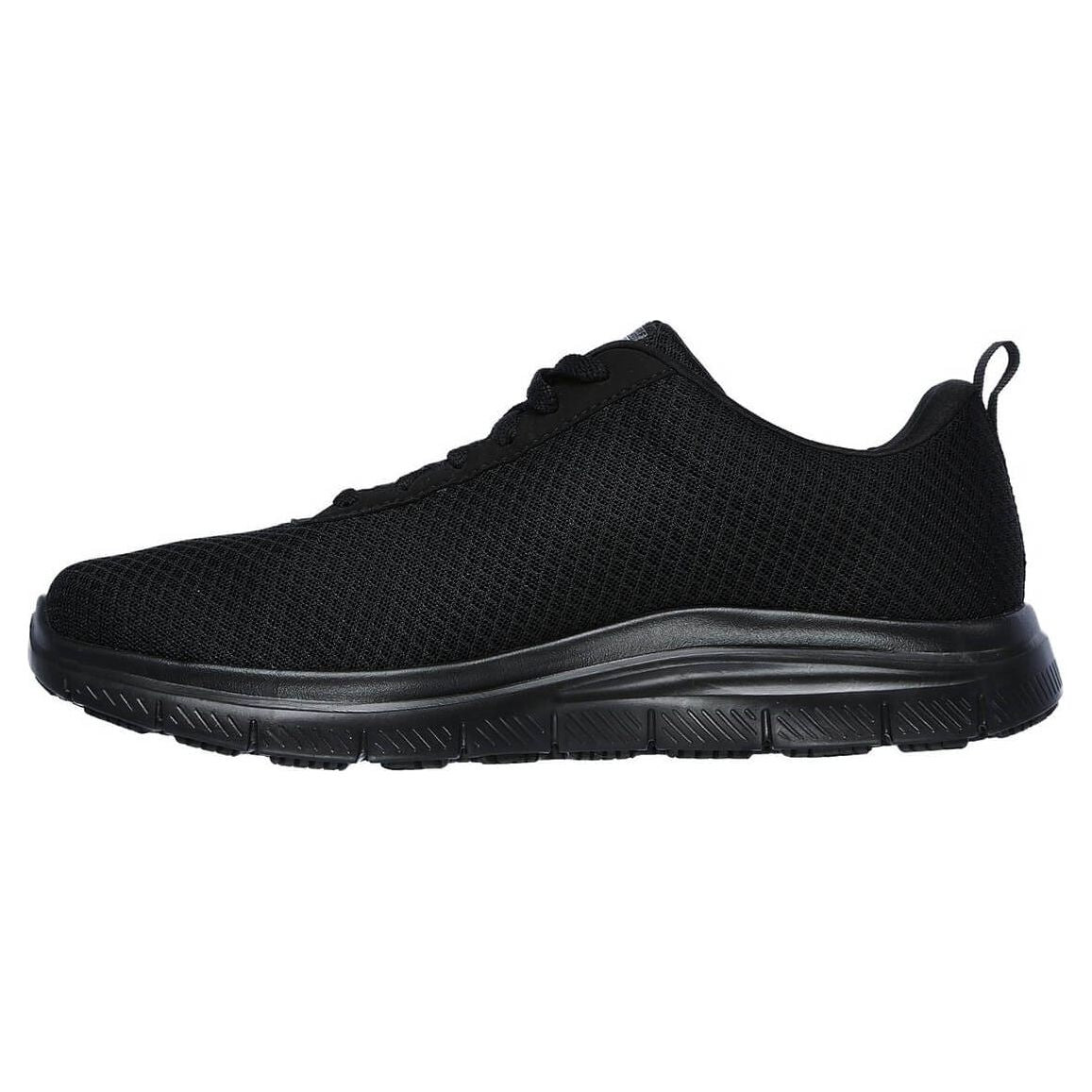 Skechers Bendon Flex Advantage Slip resistant Work Shoes-Black-5