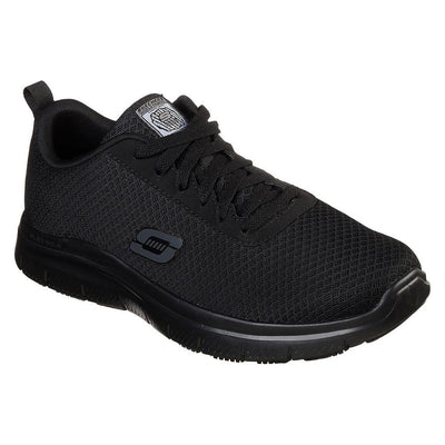 Skechers Bendon Flex Advantage Slip resistant Work Shoes-Black-Main