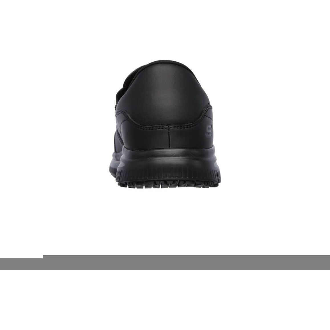Skechers Bronwood Flex Advantage Slip Resistant Work Shoes-Black-5