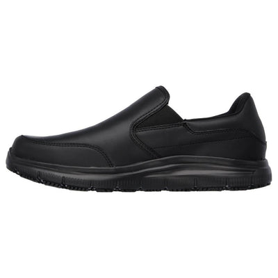 Skechers Bronwood Flex Advantage Slip Resistant Work Shoes-Black-7