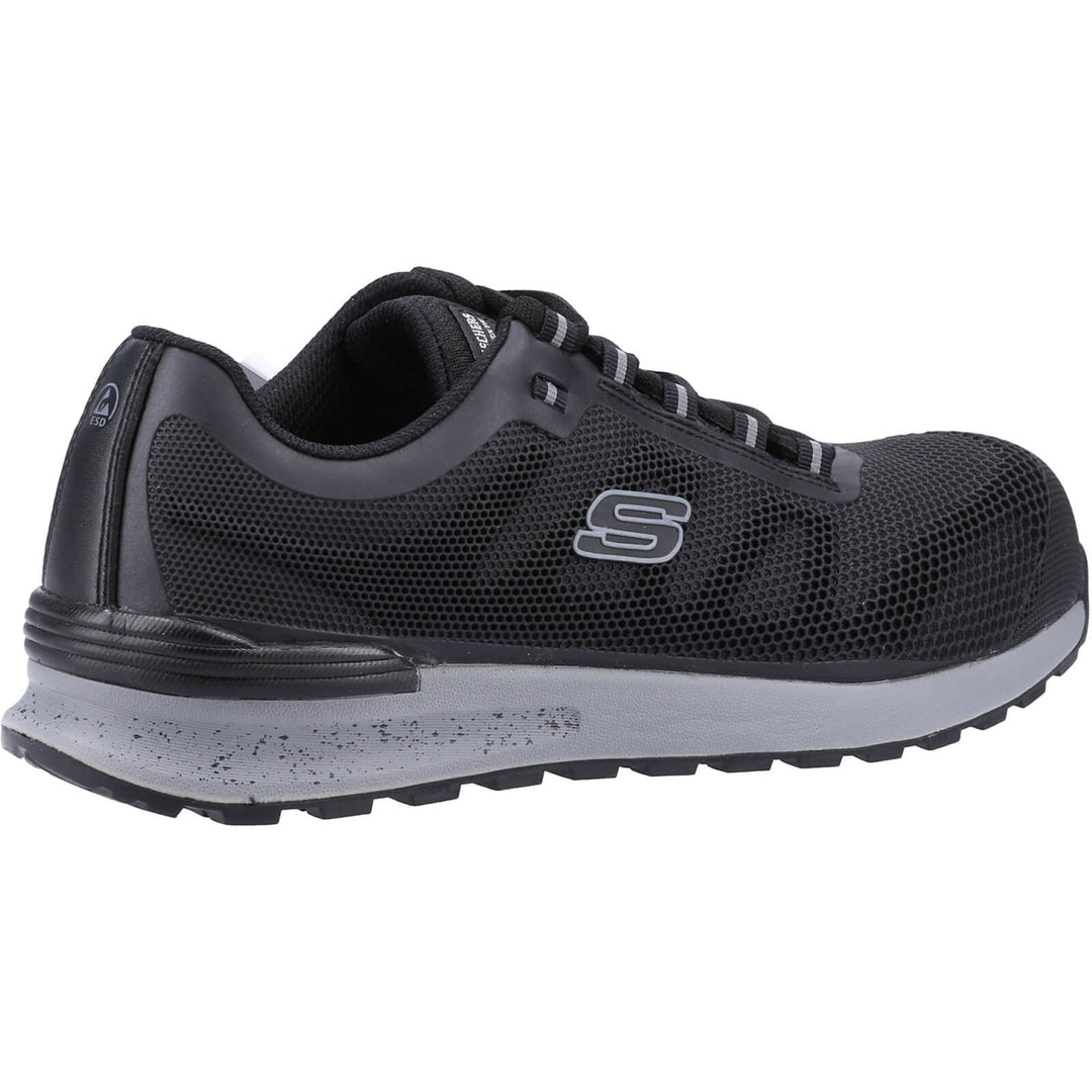 Skechers Bulklin Bragoo Safety Trainers Black 2#colour_black