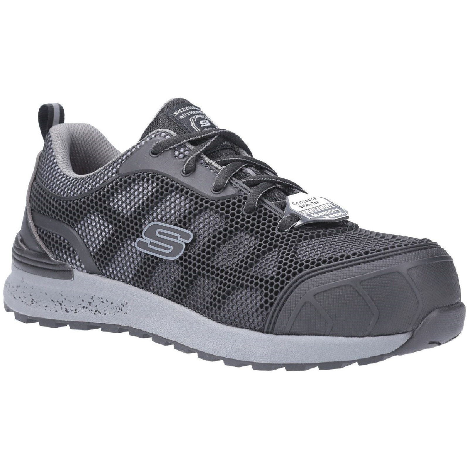 Skechers Bulklin Lyndale Athletic Toe Cap Work Sneakers Ladies