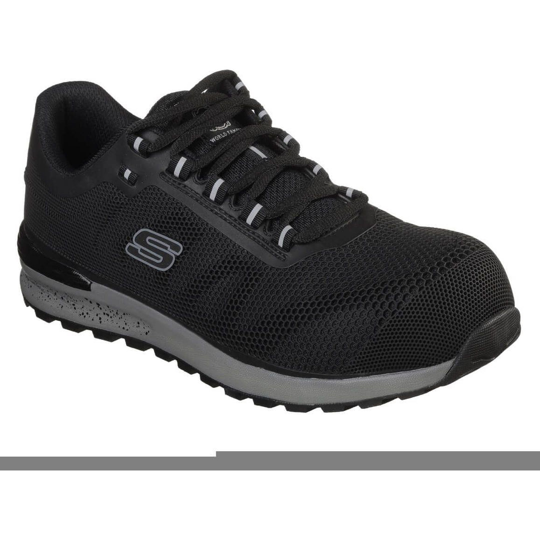 Skechers Bulklin Toe Cap Work Sneakers Mens