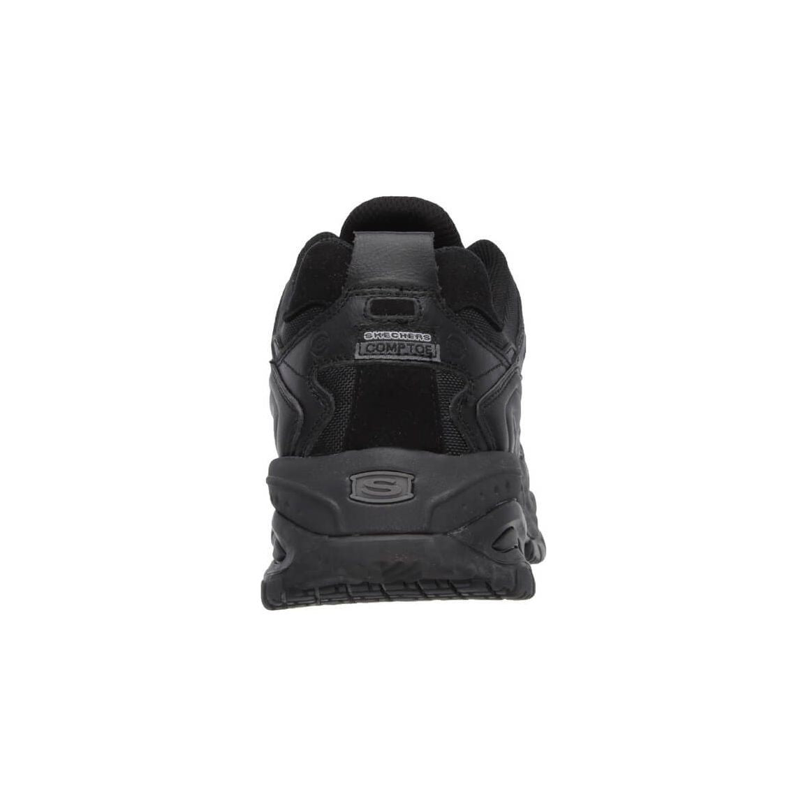 Skechers Grinnell Soft Stride Safety Shoes-Black-5