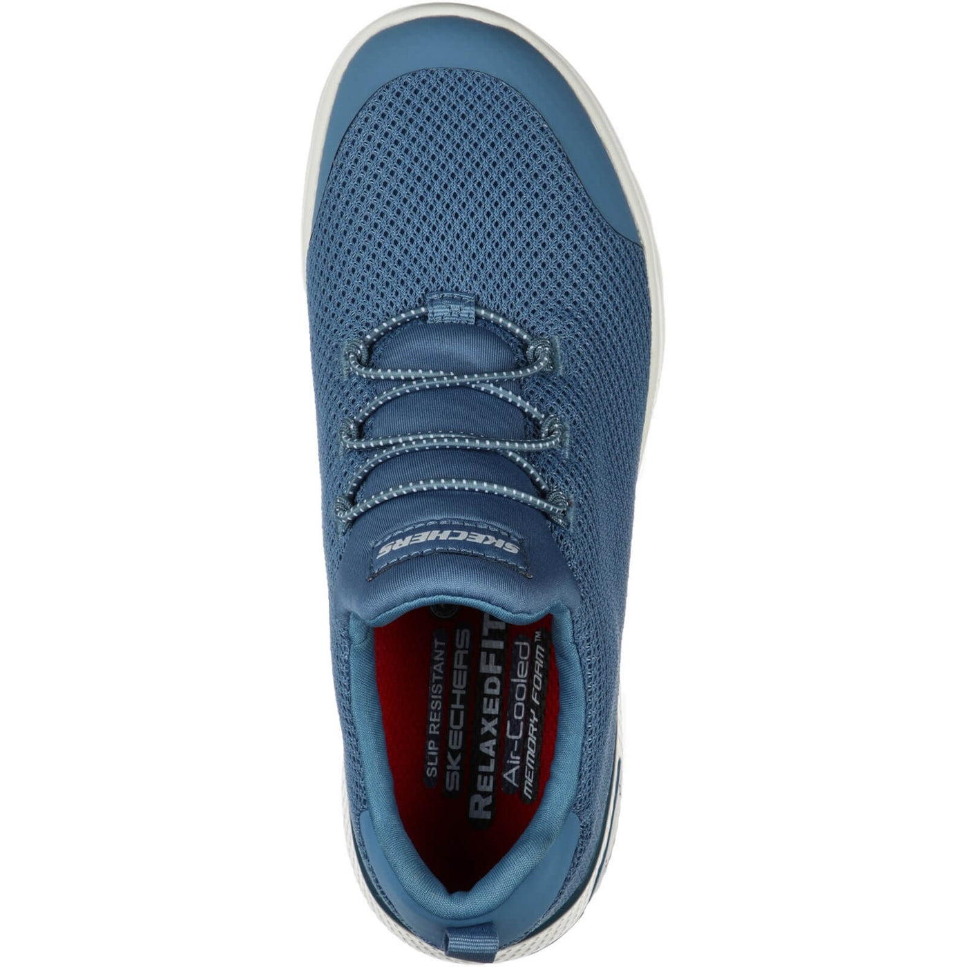 Skechers Marsing-Waiola Slip Resistant Safety Trainers Blue 4#colour_blue