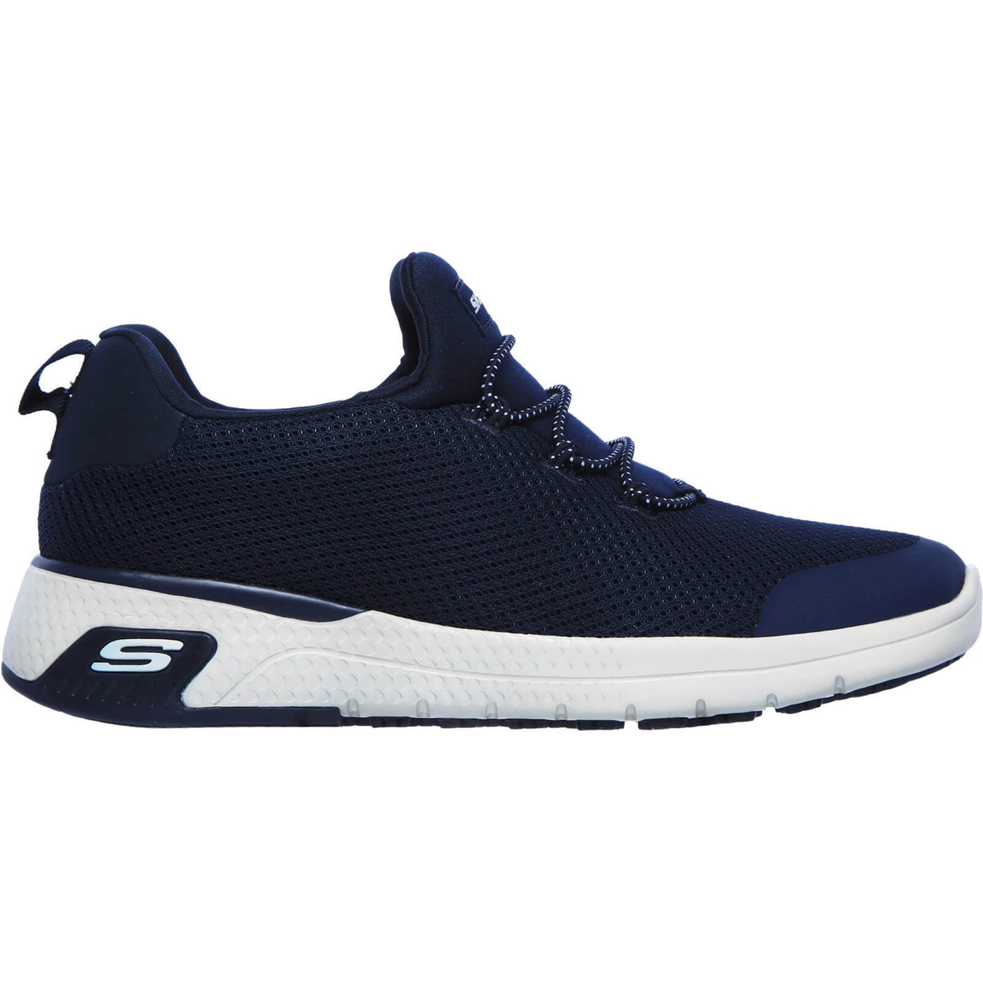 Skechers Marsing-Waiola Slip Resistant Safety Trainers Navy 3#colour_navy-blue