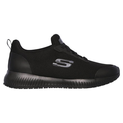 Skechers Squad Work Safety Shoes-Black-4