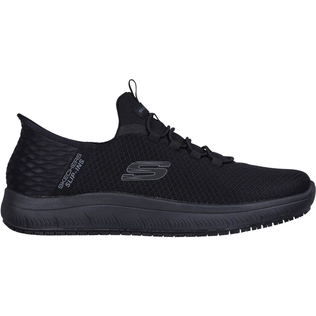 Skechers Summits - Colsin Work Shoes Black 4#colour_black