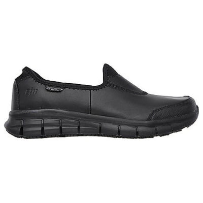 Skechers Sure Track Slip Resistant Work Shoes-Black-5