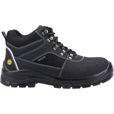 Skechers Trophus Letic Safety Boots Black 4#colour_black