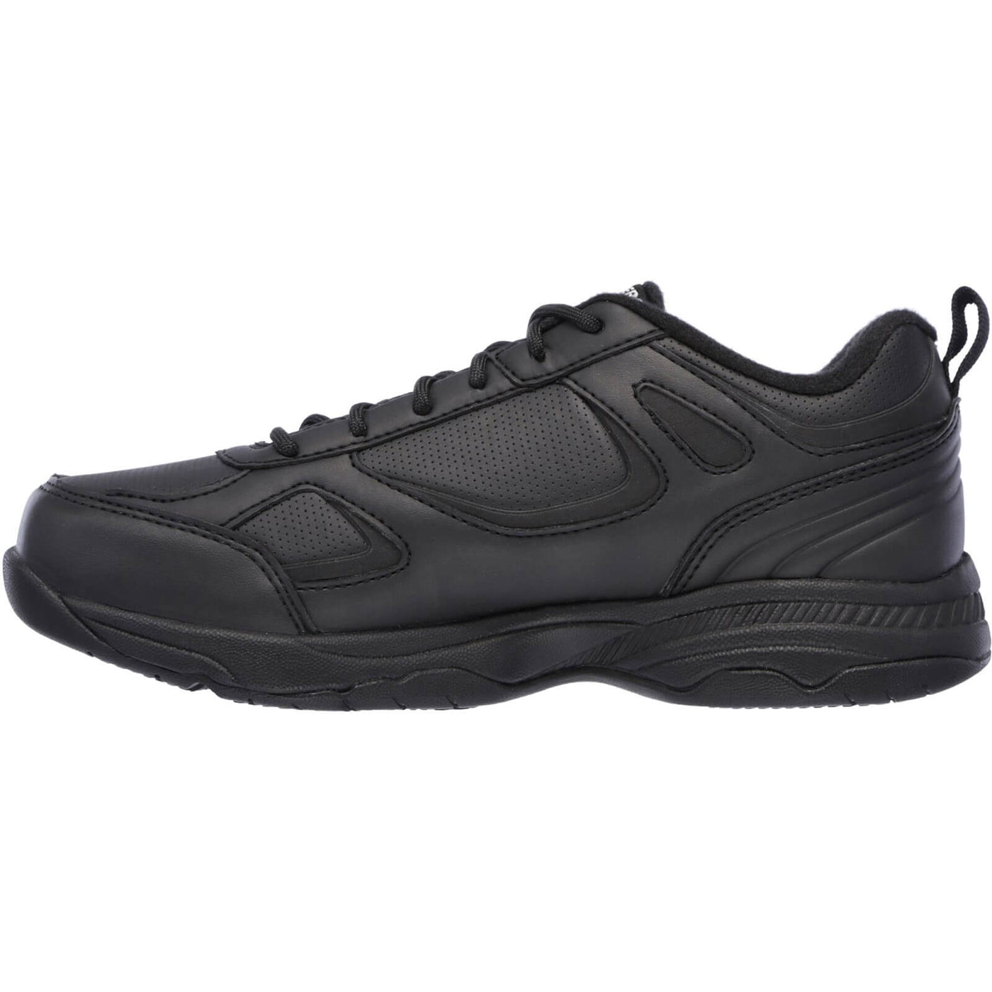 Skechers Work Relaxed Fit: Dighton - Bricelyn SR Safety Shoes Black 5#colour_black